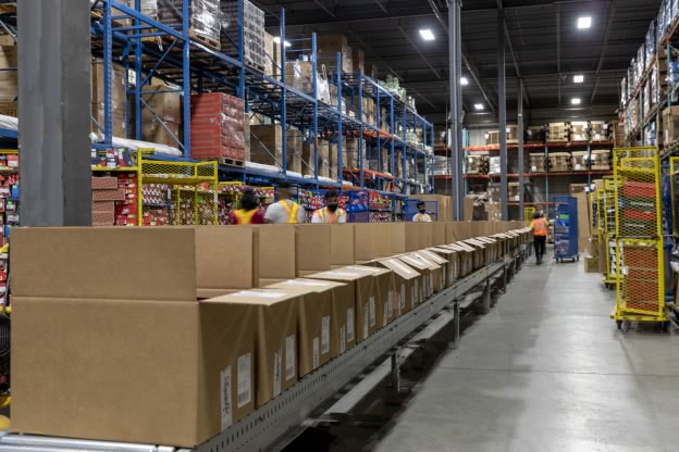 Warehouse Interior - Order Fulfillment